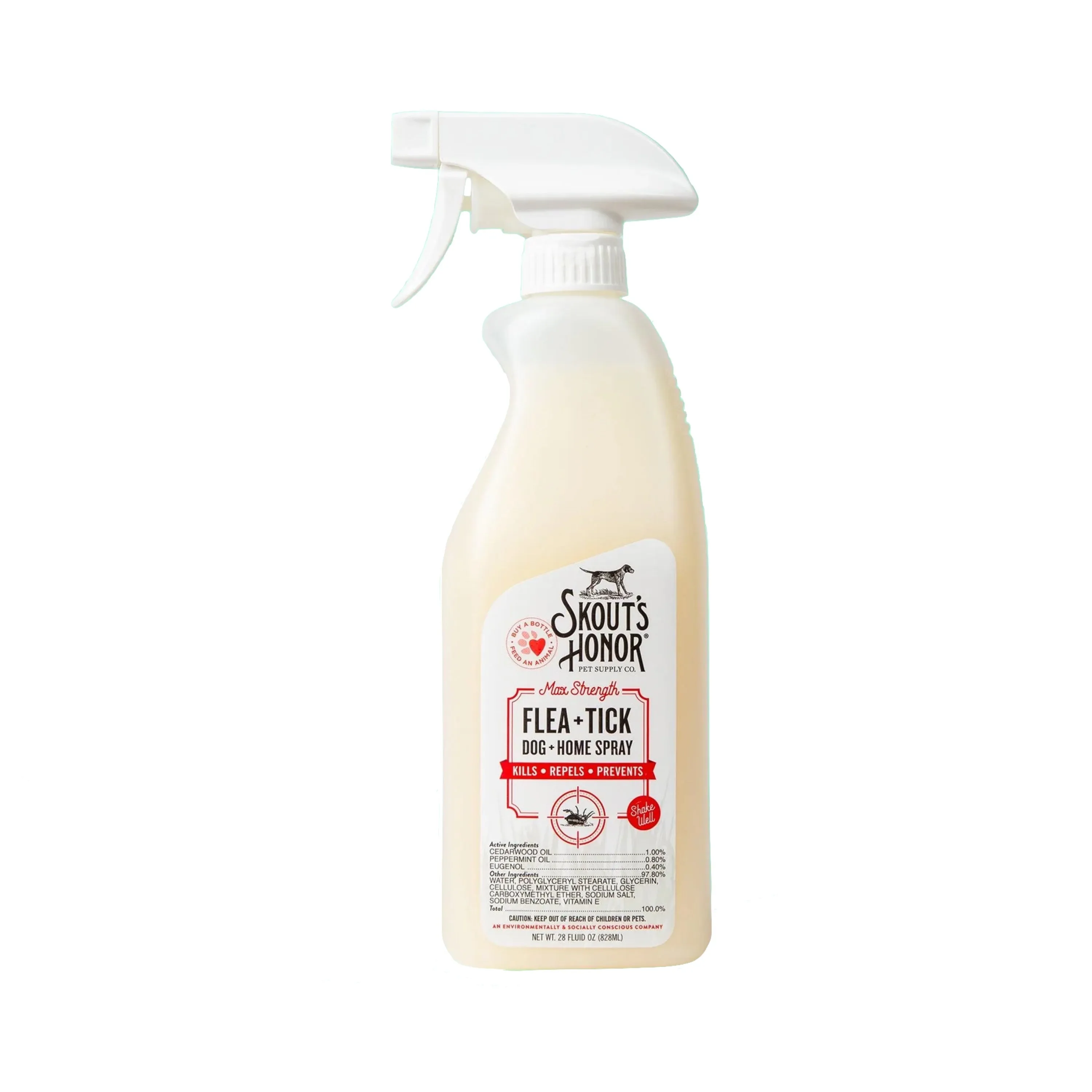 Skout's Honor Flea & Tick Dog   Home Spray 28oz